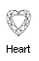 Heart Shape Gemstones