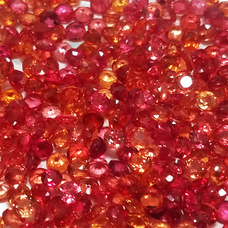 Loose Calibrated Round Fiery Orange Sapphire Melee ( 2 mm+) - OS5052melee2.jpg