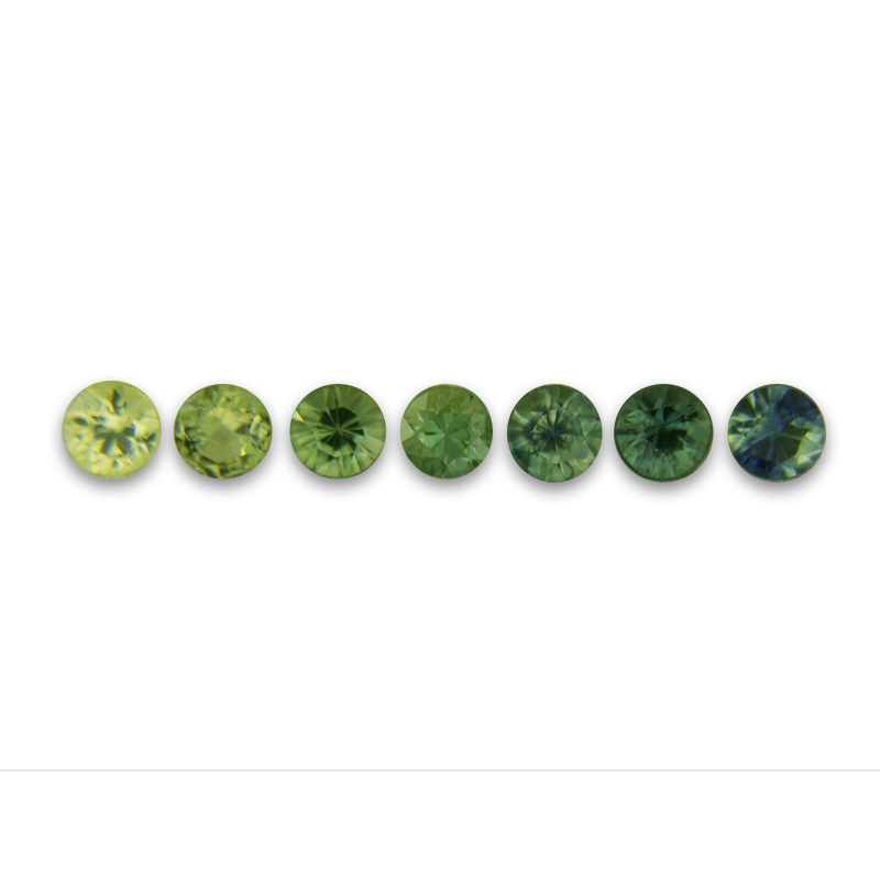 Round Ombre Green Sapphires for Suites - GRSrdmelee.jpg