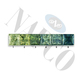 Loose Princess Cut Square Green Sapphire Melee Sapphires 1.7 mm & up