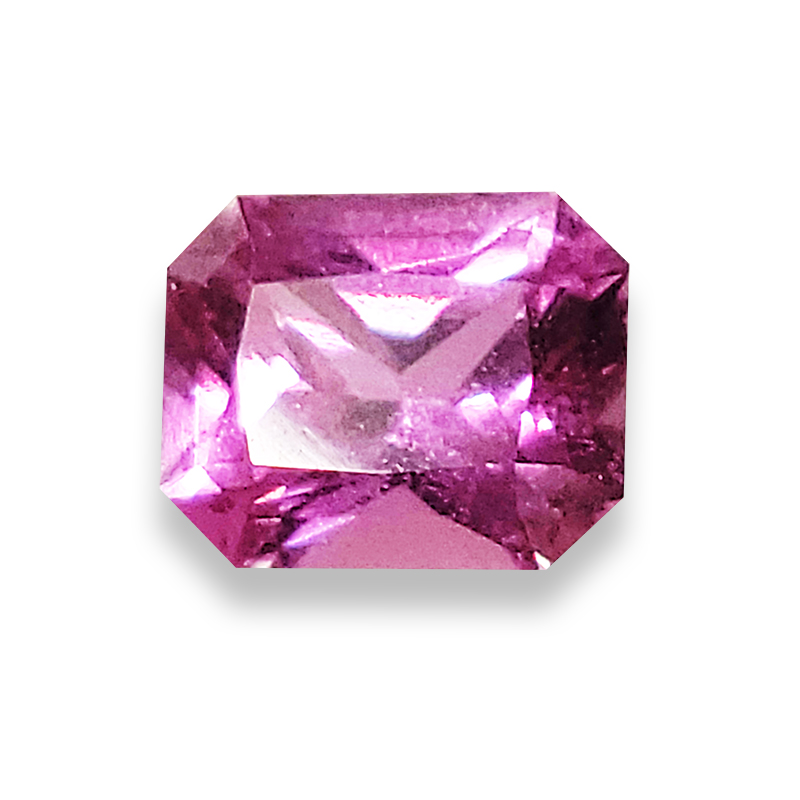Loose Emerald-Cut Pink Sapphire - Emerald-Cut  Untreated Pink Sapphire - PS5051ec76.jpg