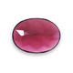 Loose Oval Rose-Cut Pink Tourmaline - Untreated Raspberry Pink Rose Cut Tourmaline