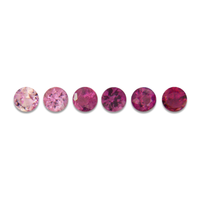 Round Ombre Pink Sapphires for Suites - PSrdmelee.jpg