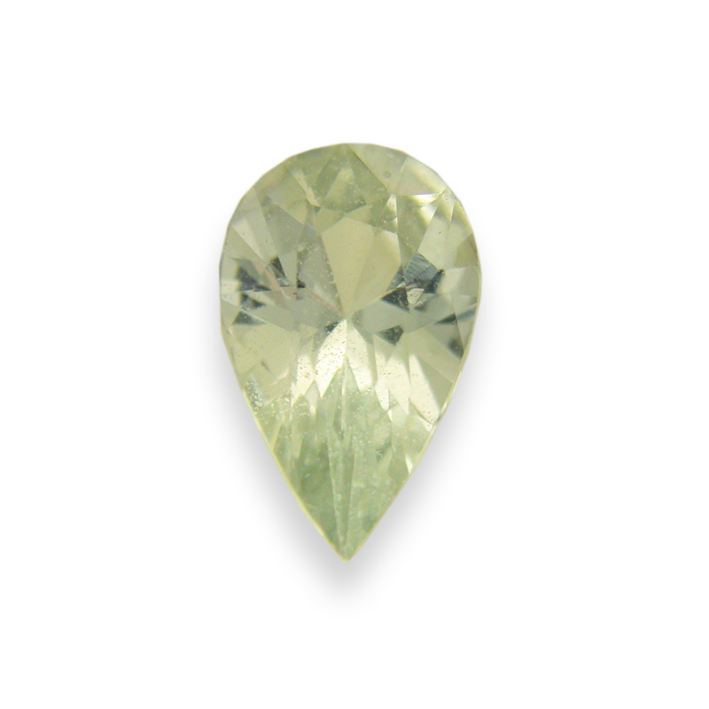 Loose Pear Shape Light Green Sapphire - Untreated Pale Green Sapphire - GS5022ps119.jpg