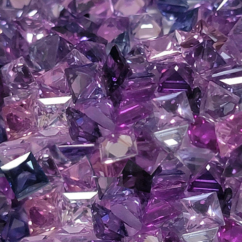Princess Cut Square Purple Sapphire Melee Sapphires 1.7 mm & up - PUS4059pc.jpg