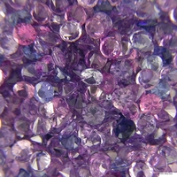 We take great pride in offering a diverse selection of natural round purple sapphire melee, encompassing a wide range of beautiful shades. Our collection includes delicate and enchanting light lavender-purple or lilac-colored sapphire melee, as well as th