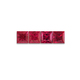 Calibrated Princess Cut Ruby Melee for Suites Square Rubies 1.7 mm & Up