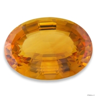 Large oval golden Citrine.  Perfect for a beautiful citrine pendant.