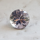 Loose Round Untreated / Unheated Gray Sapphire (6.8 mm)