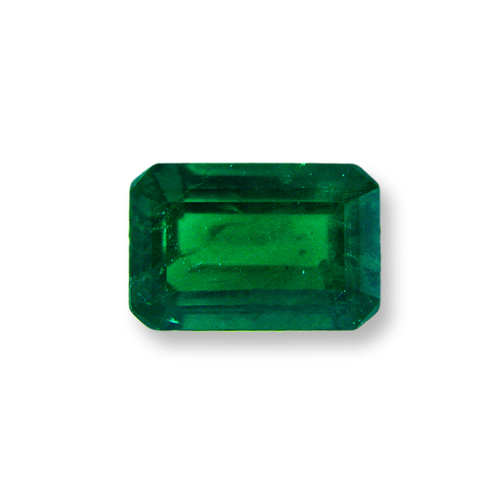 Loose Emerald-Cut Emerald - Fine Rectangle Green Emerald 