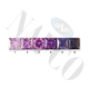 Princess Cut Square Ombre Purple Sapphires for Suites