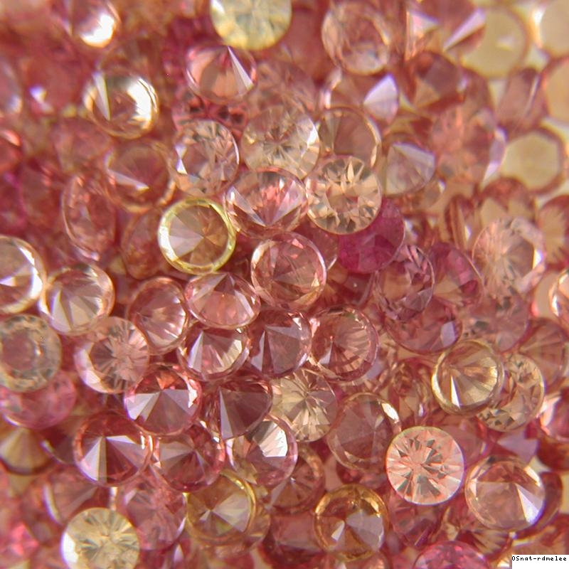 Diamond Cut Round Untreated Orange Sapphire Melee Sapphires ( 1 mm + ) - OSrdmelee-2.jpg